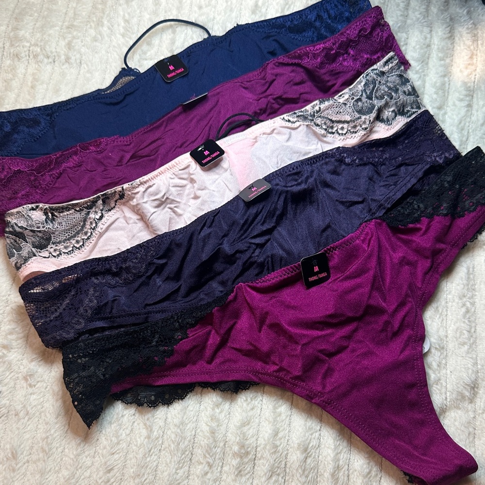 Luxury thong bundle new with tags!